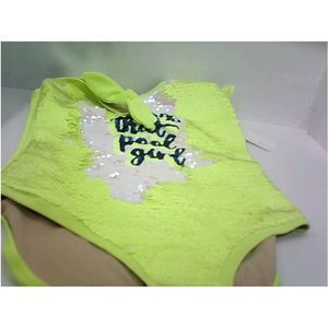 Shade Critters Girls TP9F One-Piece, Yellow, Size Large